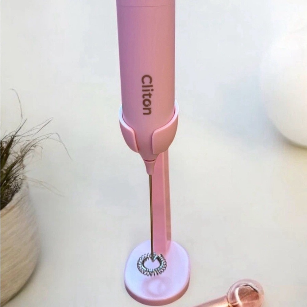 Cliton Pink Milk Frother